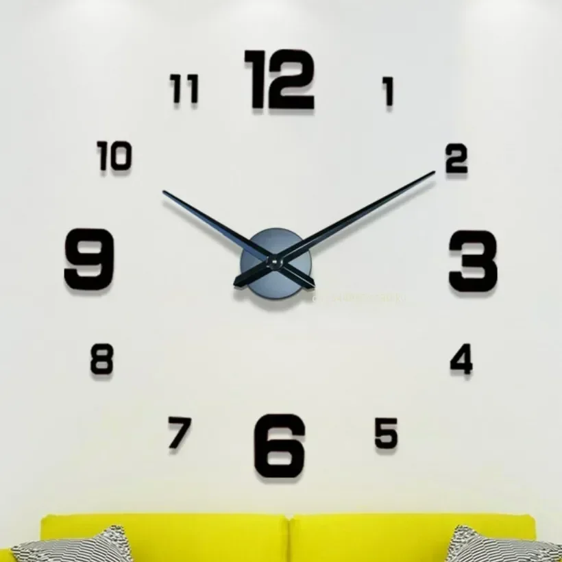 Frameless Acrylic Wall Clock