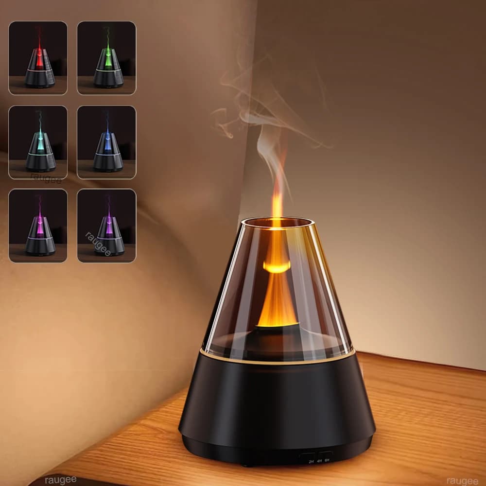 Flame-Effect Aroma Diffuser